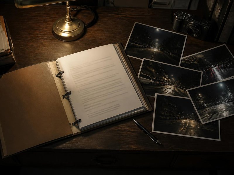 調査報告書と写真(イメージ)